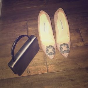 Airy Salvatore Ferragamo clutch in Gunmetal